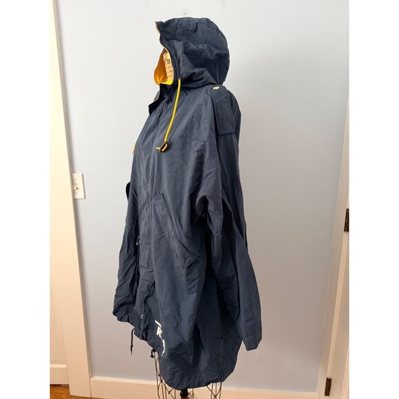 Vintage Ralph Lauren RL-92 Fishtail Hooded Nylon Jacket Mens L Navy Blue - Picture 9 of 16